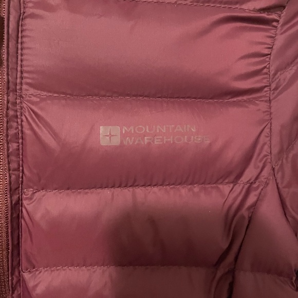 Mountain Warehouse Maroon Long Puffer Jacket - Picture 3 of 4